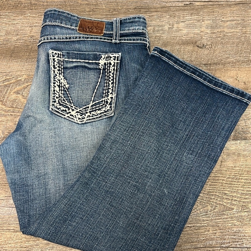 BKE Women’s TENLEY Cropped Jeans BWX2699A Size 30/10